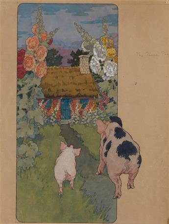 FREDERICK RICHARDSON. The Three Pigs.